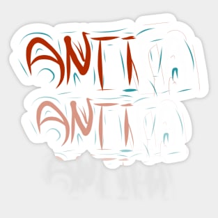 Antifa Sticker